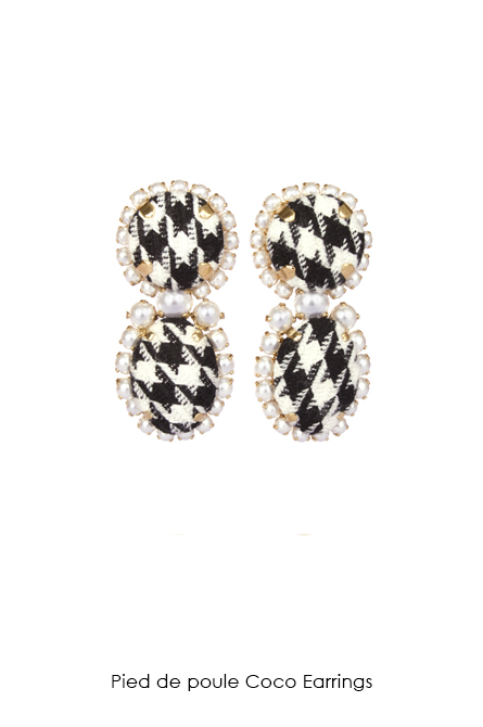 Pied-de-poule-Coco-earrings-Bijoux-de-Famille