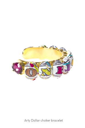 arty-dollar-choker-bracelet-Bijoux-de-Famille