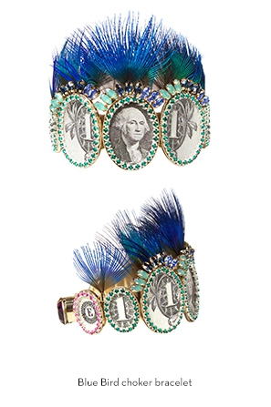 blue-bird-choker-bracelet-Bijoux-de-Famille