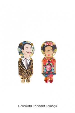 dali-frida-pendant-earrings-Bijoux-de-Famille