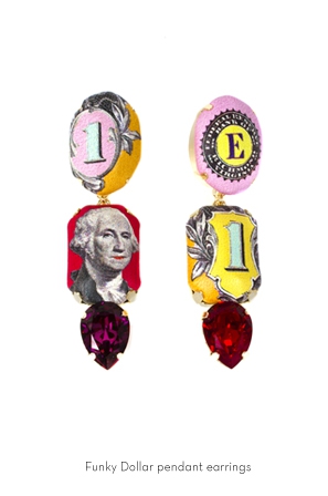 funky-dollar-pendant-earrings-Bijoux-de-Famille