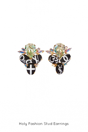 holy-fashion-stud-earrings-Bijoux-de-Famille