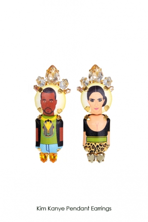 kim-kanye-pendant-earrings-Bijoux-de-Famille