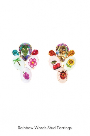 rainbow-words-stud-earrings-Bijoux-de-Famille