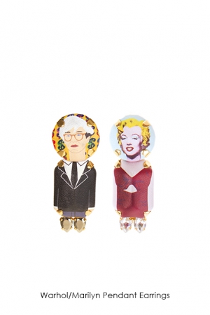 warhol-marilyn-pendant-earrings-Bijoux-de-Famille