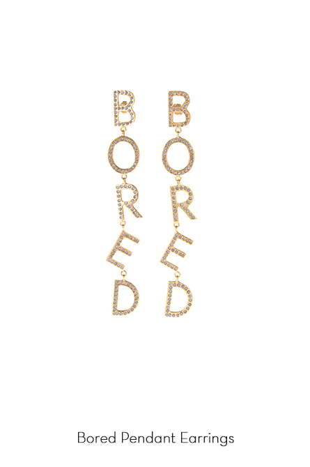 Bored Earrings