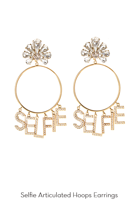 Selfie Hoops Earrings