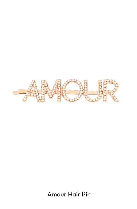 amour hair pin