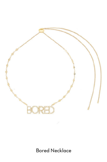 bored necklace