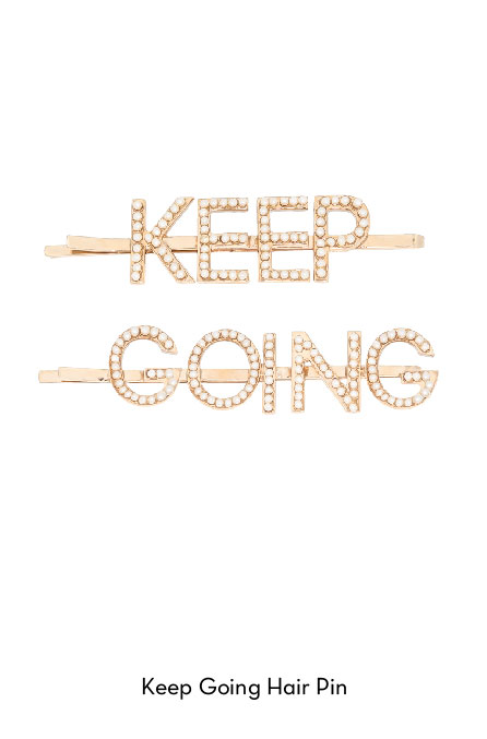 keep going-hair pin