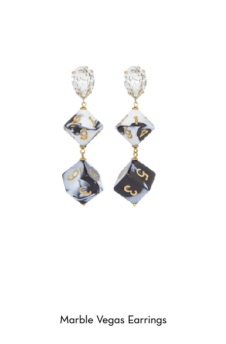 marble vegas-earrings